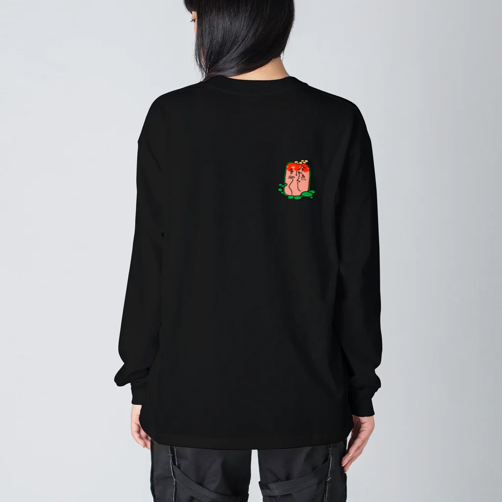 ミュージアムショップトーキョー/museum shop TOKYOの歌川国芳　金魚づくし　玉や玉や　ロゴ版 Big Long Sleeve T-Shirt