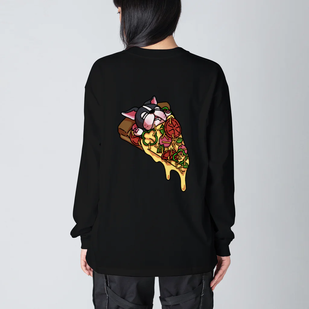 出雲がらのおいしいボステリpizza Big Long Sleeve T-Shirt