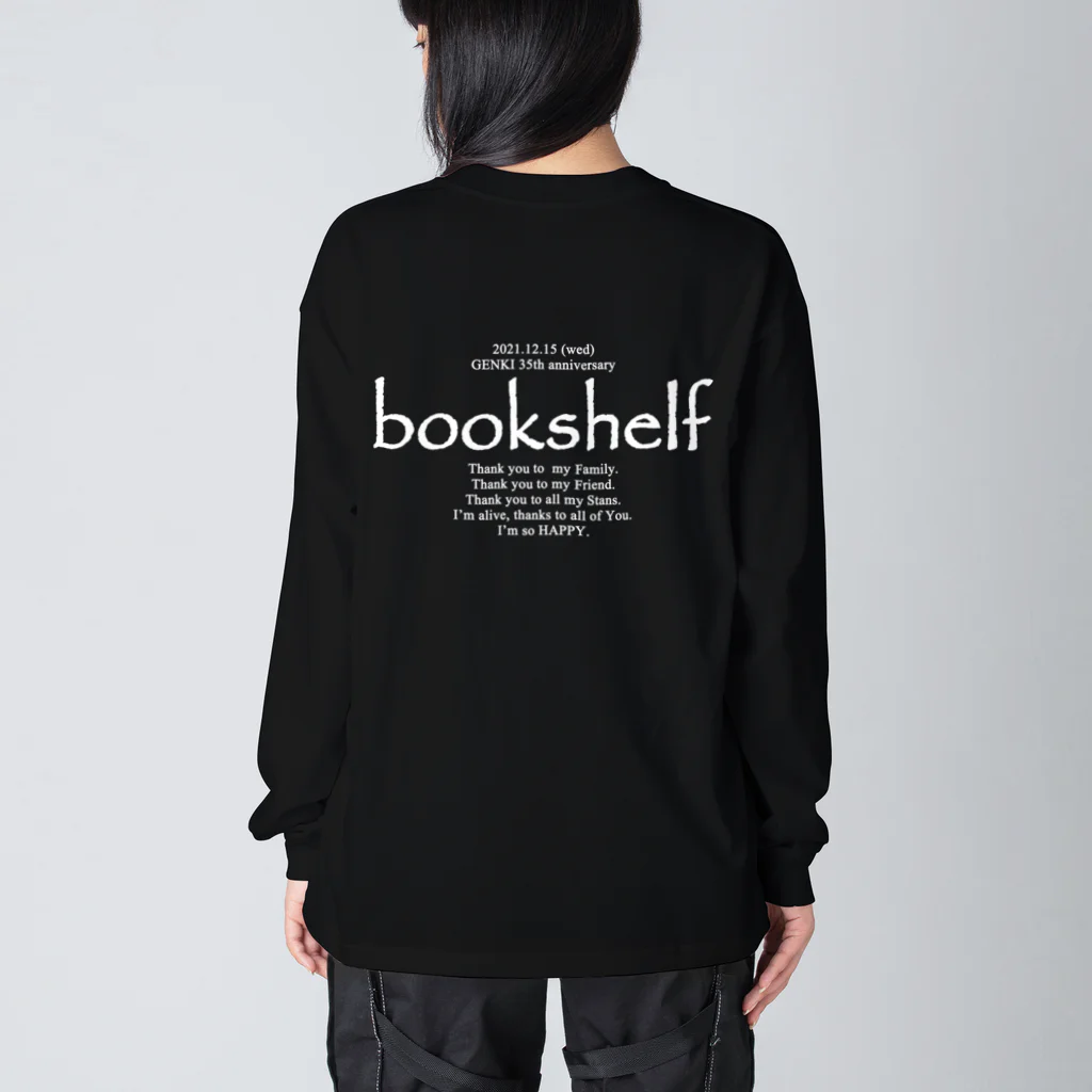 SHOP Tのbookshelf 2021 ビッグシルエットロングスリーブTシャツ