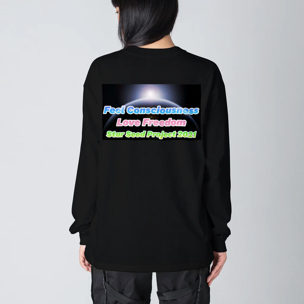 翼spirit 【翼スピリット】のStar Seed Project 2021 Big Long Sleeve T-Shirt