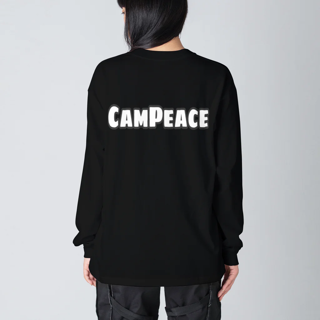 POSERのCAMPEACE ビッグシルエットロングスリーブTシャツ