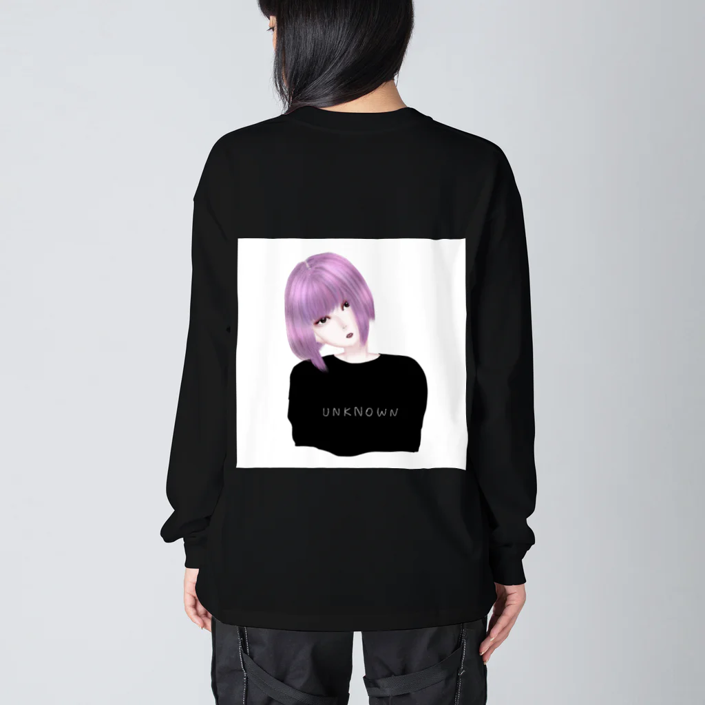 くらげのunknown． Big Long Sleeve T-Shirt