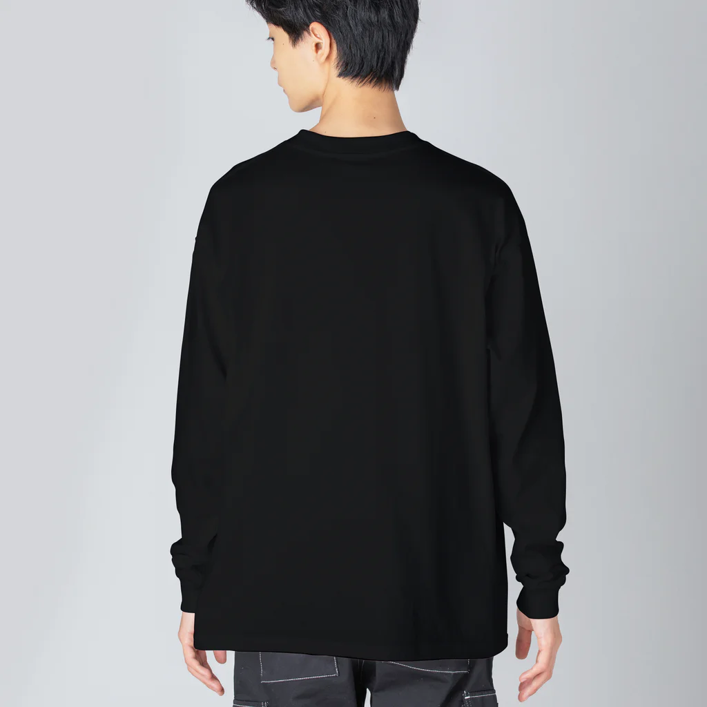 バッファ君  goods【近鉄バファローズ／1976-1996】の◉シンプルカラー【オレンジ】スタンダードポーズ Big Long Sleeve T-Shirt