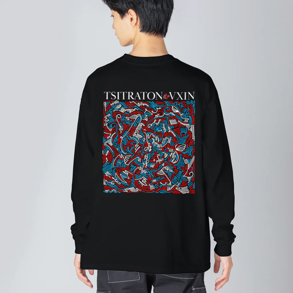 GFFC Official ShopのTSITRATON x VXIN  ビッグシルエットロングスリーブTシャツ