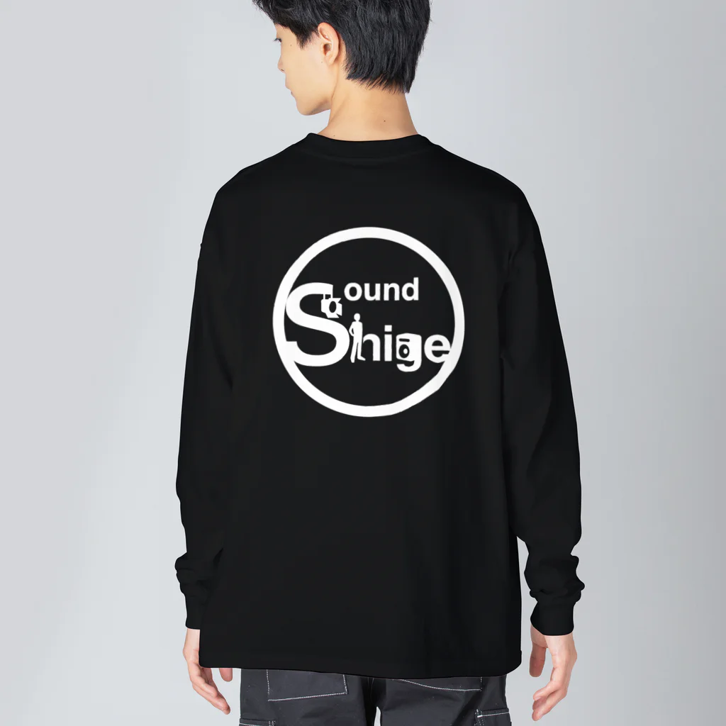 茂。のSound Shige. ビッグシルエットロングスリーブTシャツ