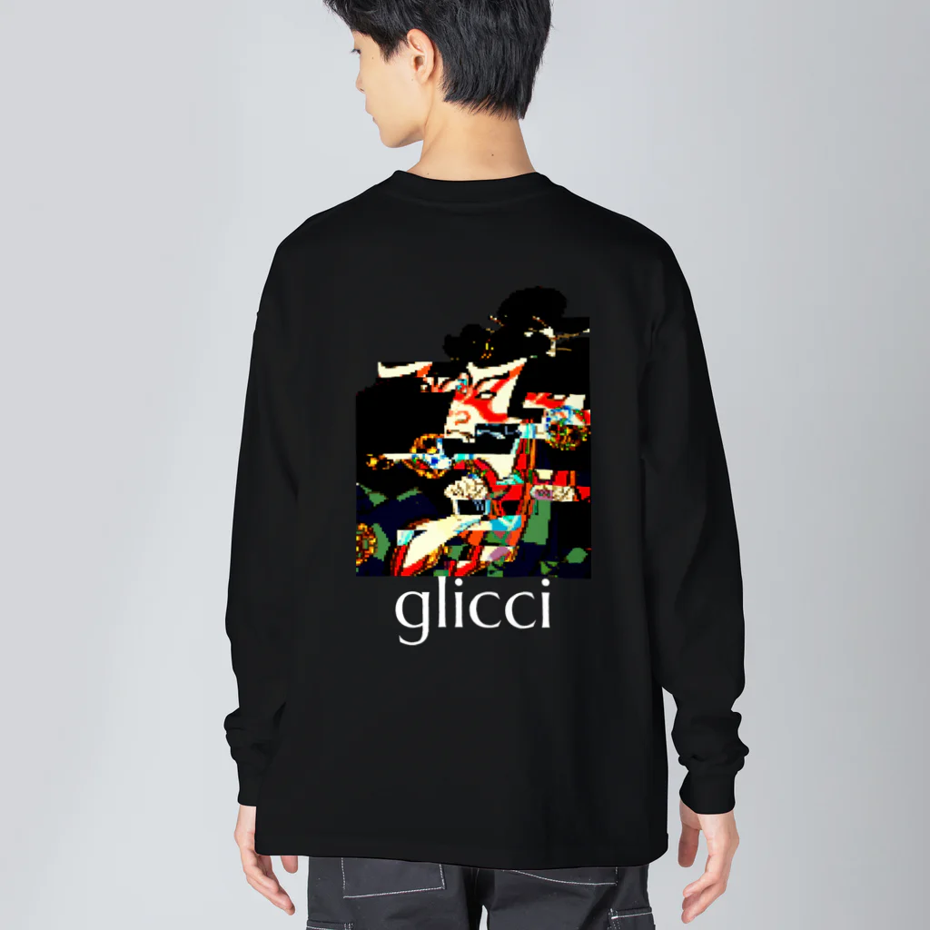 glicciの00666_b Big Long Sleeve T-Shirt