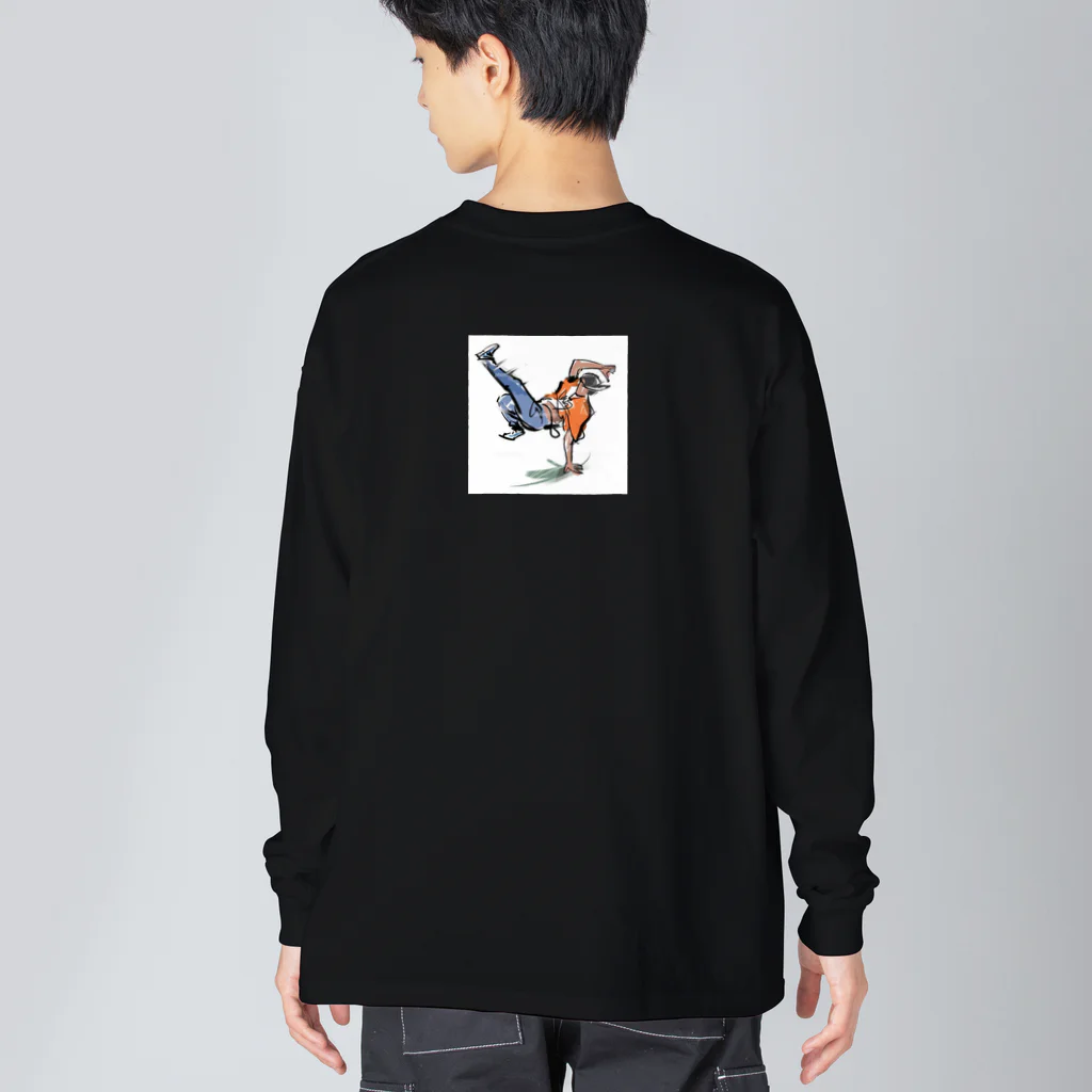 RestartのRestartパーカー Big Long Sleeve T-Shirt