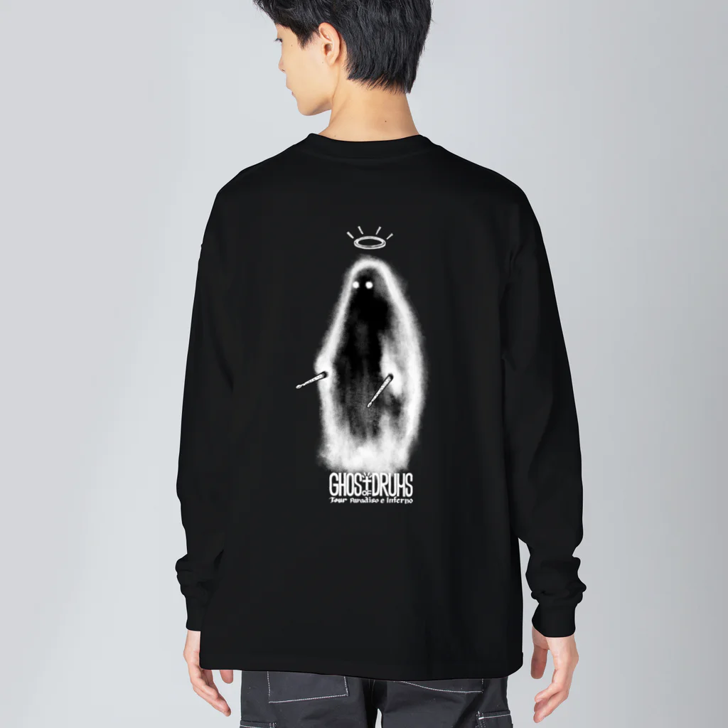 GHOSTOFDRUMSのGHOST LOGO LONG SLEEVE ビッグシルエットロングスリーブTシャツ