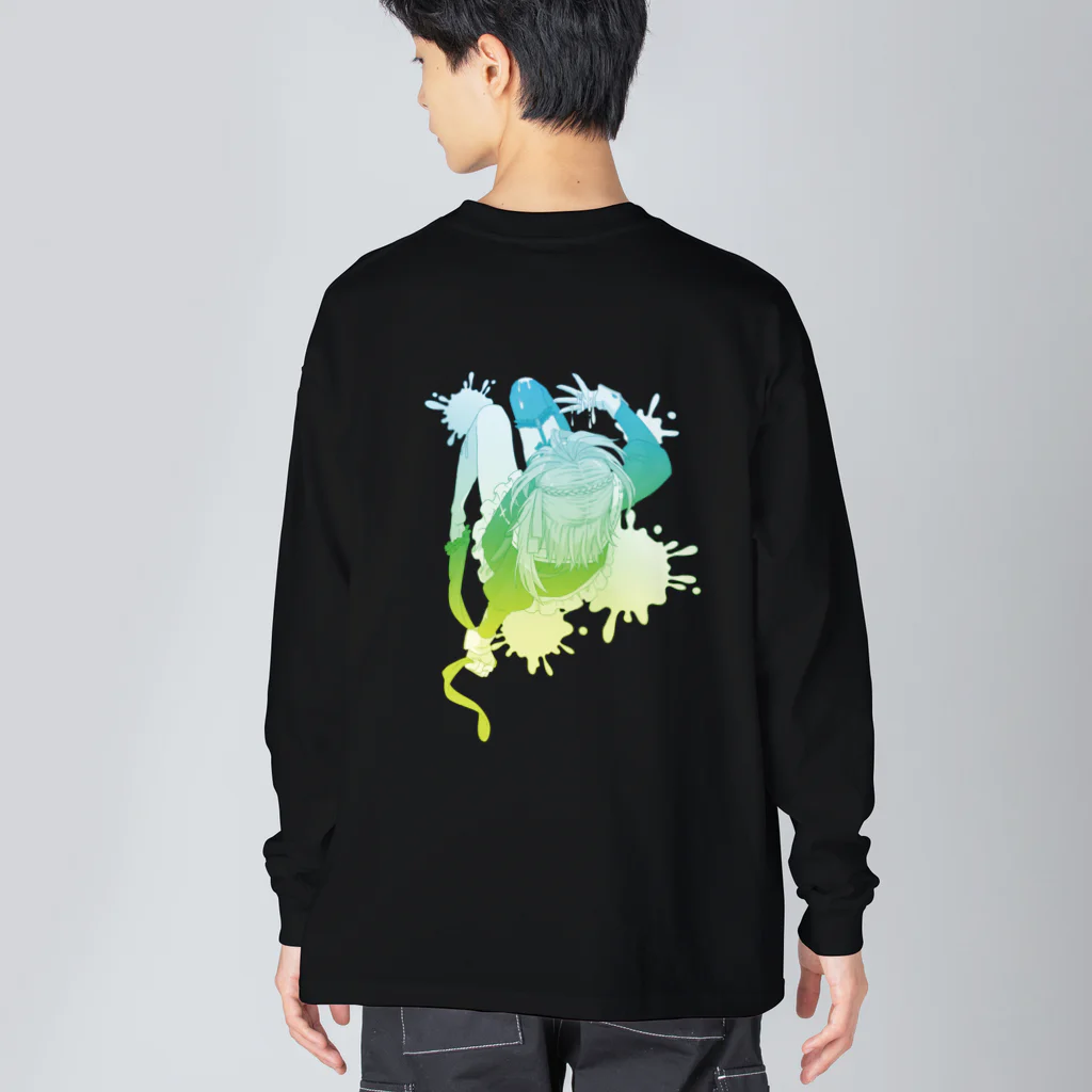 天草ミロ@シスターVtuberの天草ミログッズ 第一弾 Big Long Sleeve T-Shirt