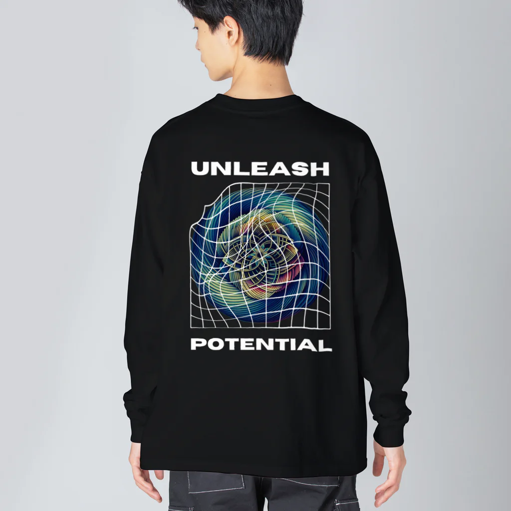 NeoNestの"Unleash Potential" Graphic Tee & Merch Big Long Sleeve T-Shirt