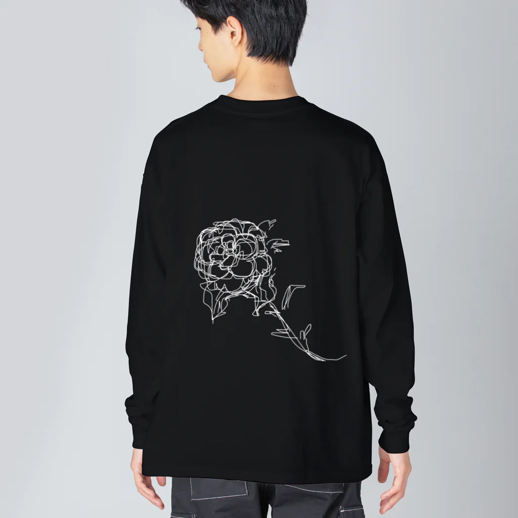 建築学生の部屋のrose Big Long Sleeve T-Shirt