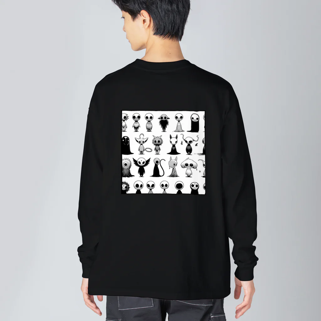 きままにまにまにの不可思議な隣人 Big Long Sleeve T-Shirt