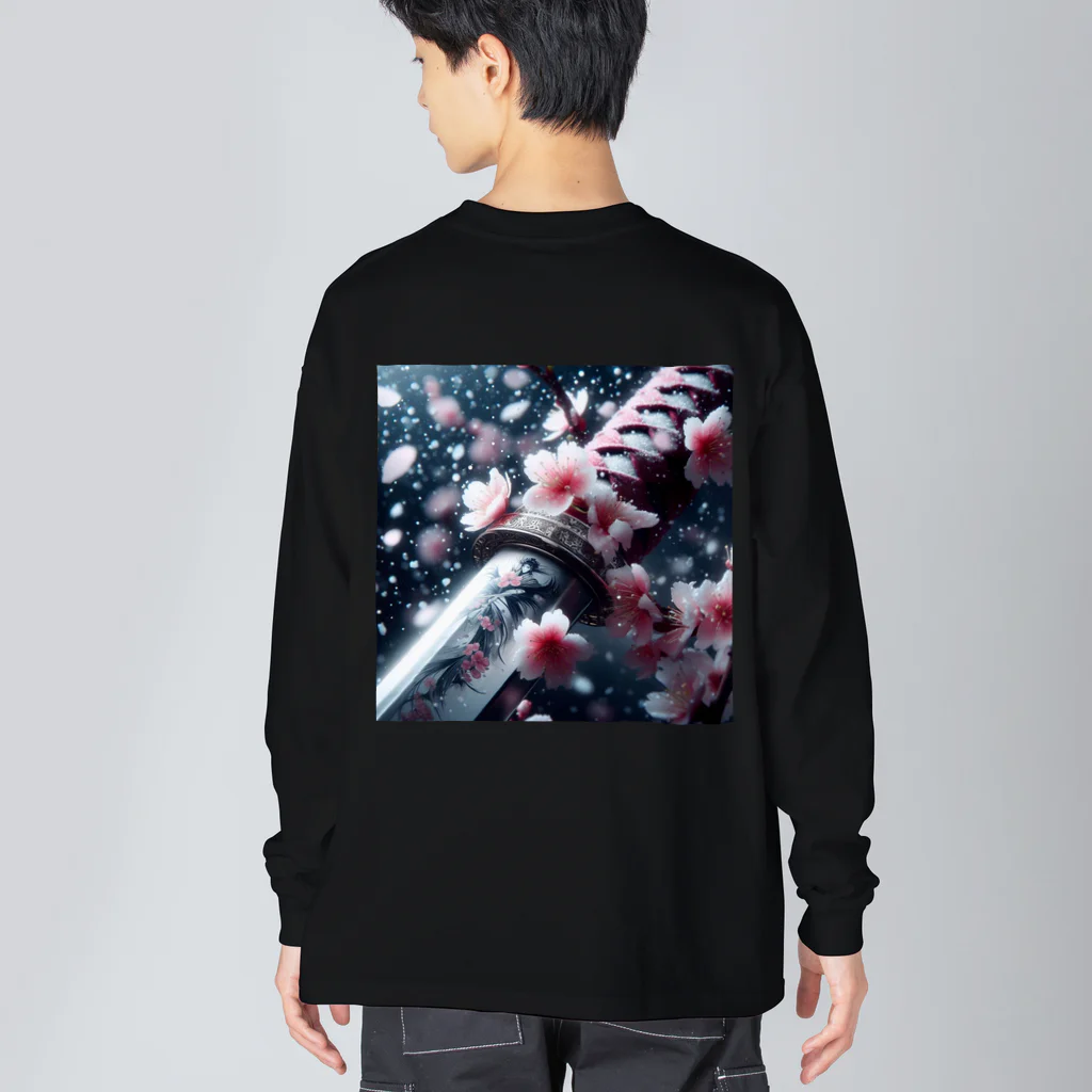 SOULOFVIOLENCEのSAKURA Big Long Sleeve T-Shirt