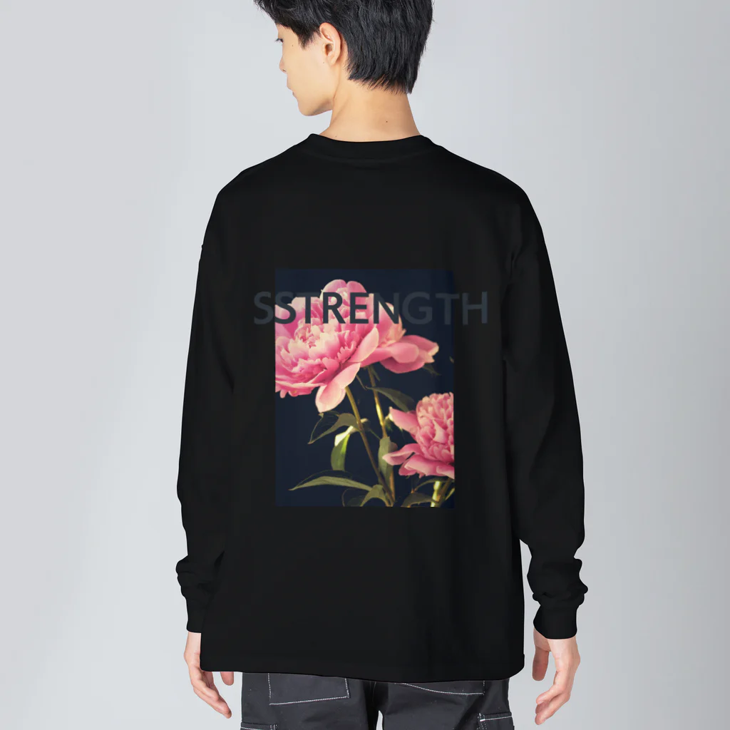 SSTRENGHのSSTRENGTH　背面flower ビッグシルエットロングスリーブTシャツ