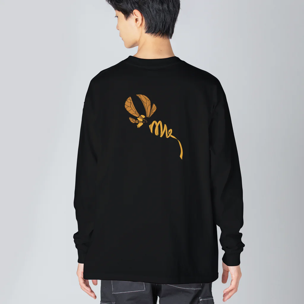 ぐらぐらのスズメバチ（胴手足デザインなし） Big Long Sleeve T-Shirt