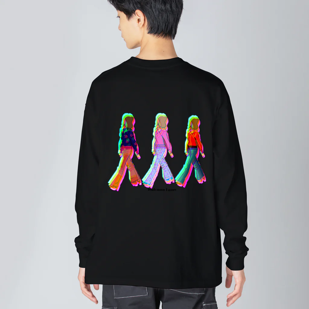 Wakameleonの女の子たち Big Long Sleeve T-Shirt