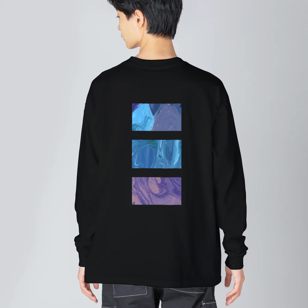 ﾐﾗｿﾌﾞのまざったえのぐ1 Big Long Sleeve T-Shirt