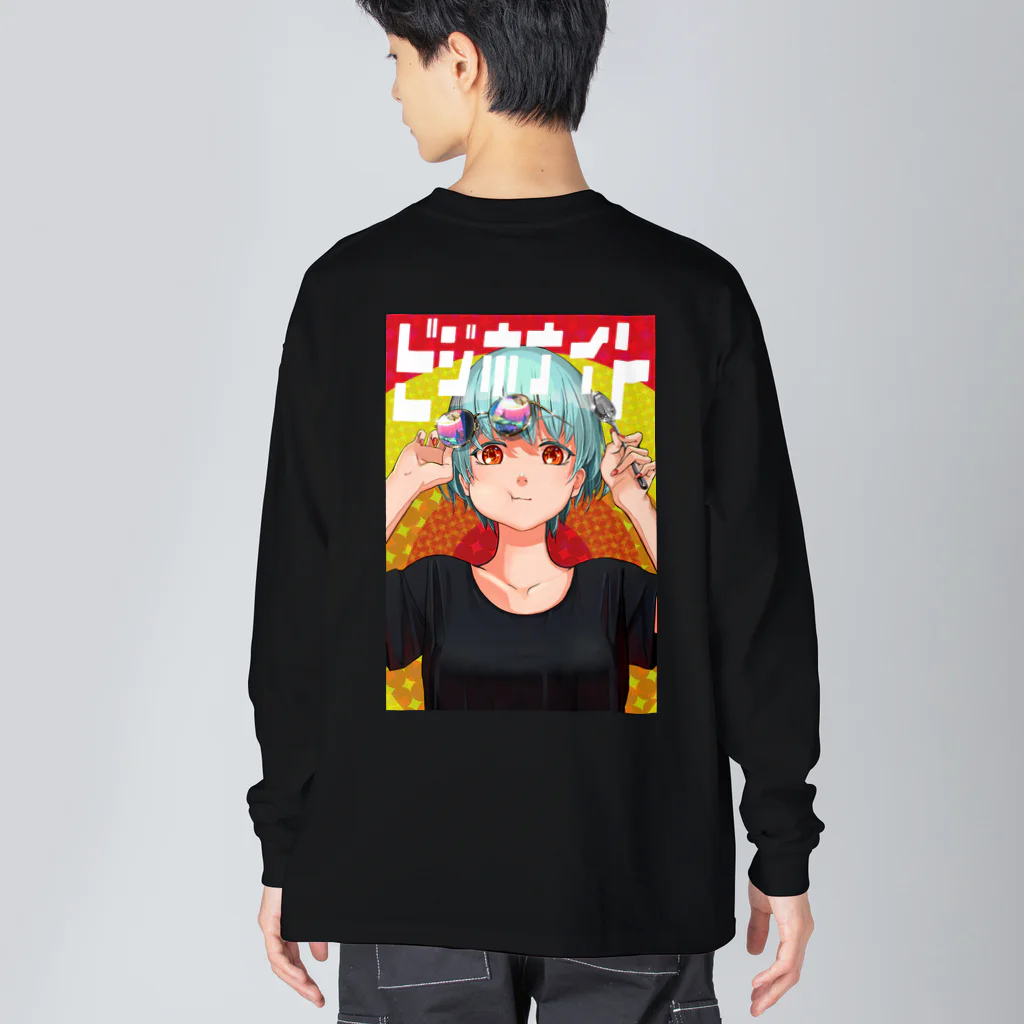 となりのSADAまさsheのビジホナイトvol.3 ビッグシルエットロングスリーブTシャツ