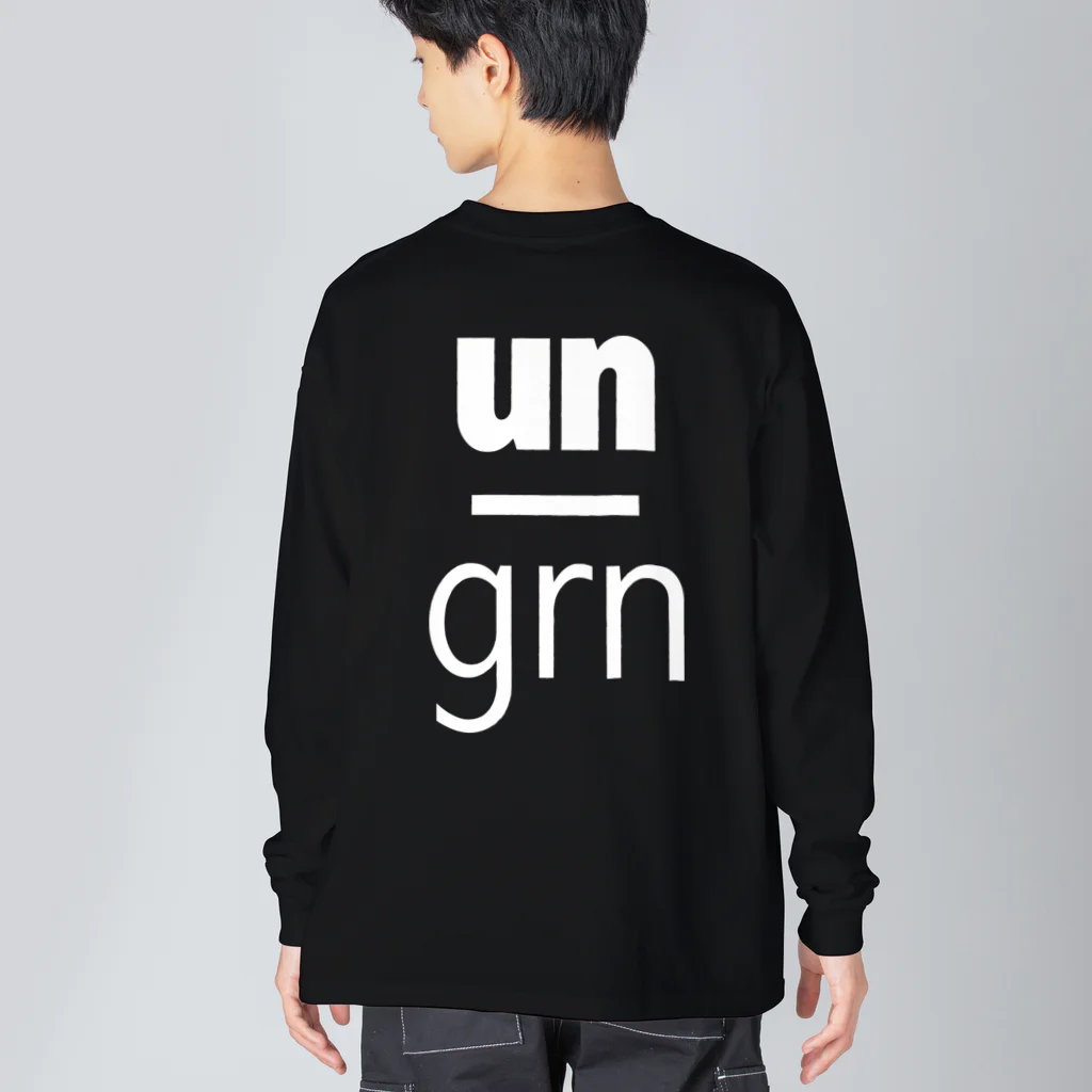 un_grn (月刊アングラ)のun_grn  Big Long Sleeve T-Shirt