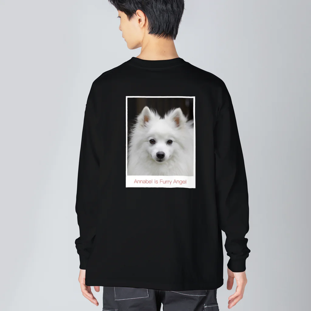 erumaの毛皮の天使アナベル Big Long Sleeve T-Shirt