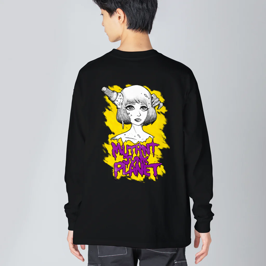 MUTANT JUNK PLANETのMIYORUYO Big Long Sleeve T-Shirt