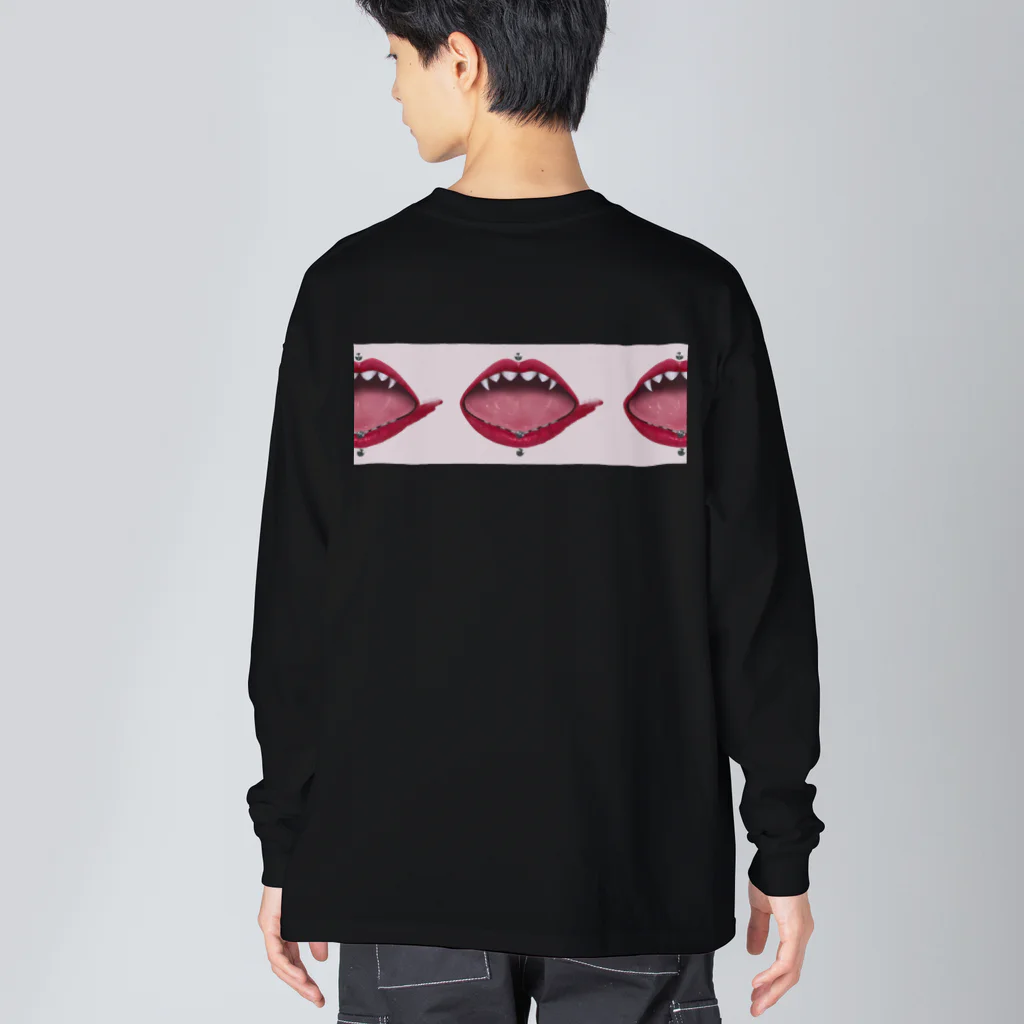 51015のplum lip Big Long Sleeve T-Shirt