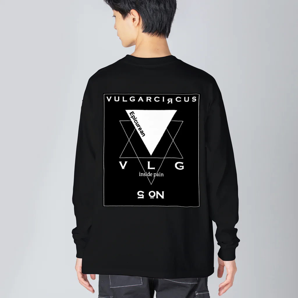 DIMADARA BY VULGAR CIRCUSのinside pain/DB_35 ビッグシルエットロングスリーブTシャツ