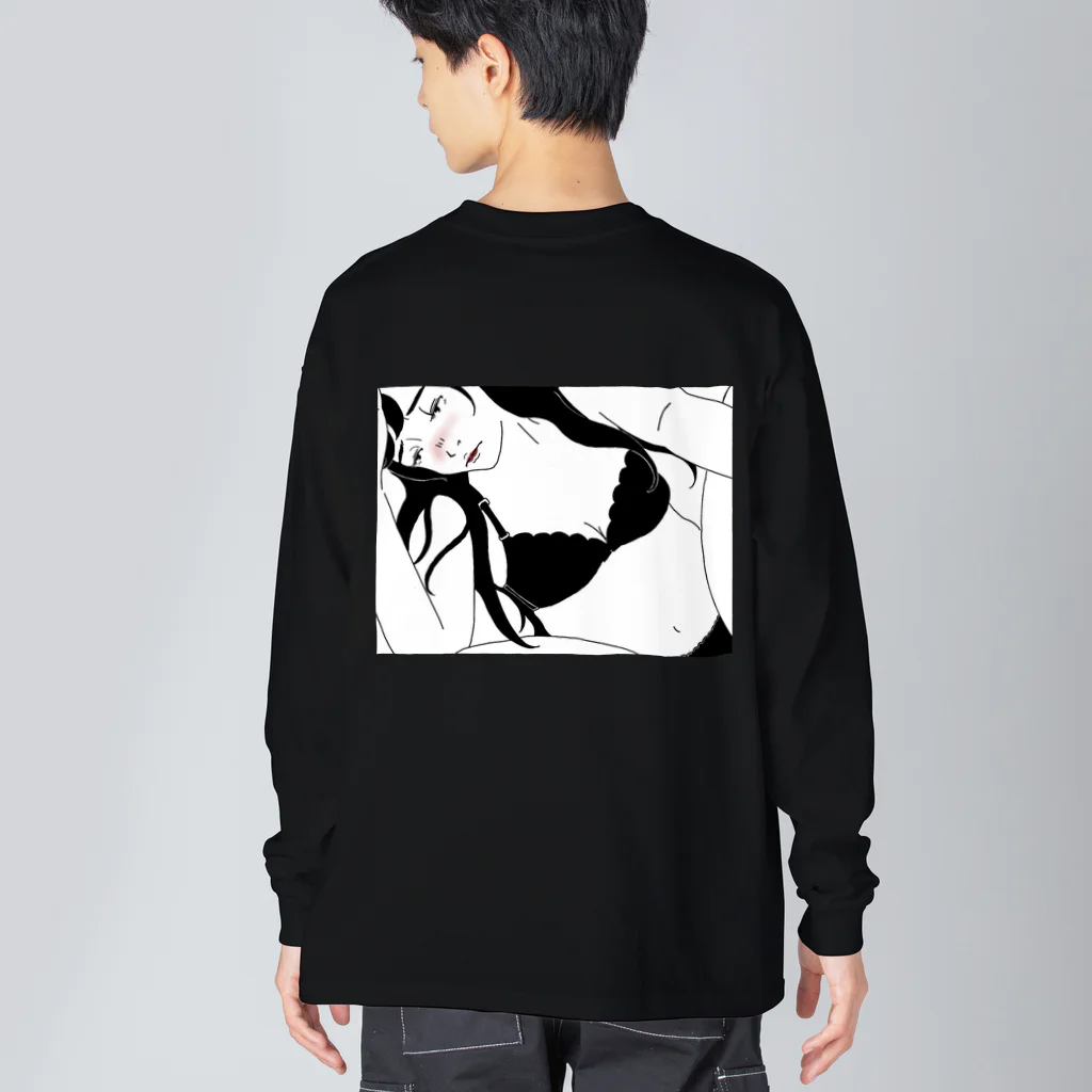 坂本龍馬のこっち向いてよ Big Long Sleeve T-Shirt