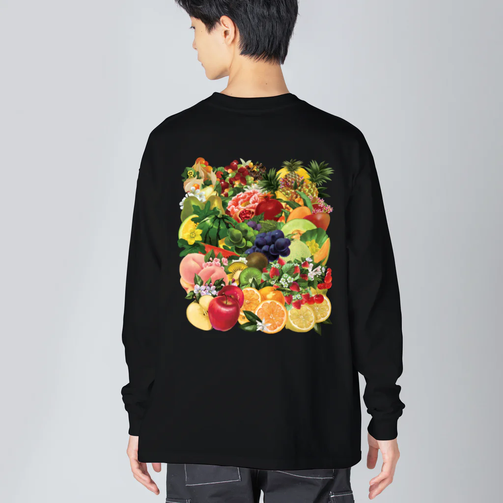 カワウソとフルーツの【forseasons】フルーツ盛り合わせ（ロゴなし） Big Long Sleeve T-Shirt