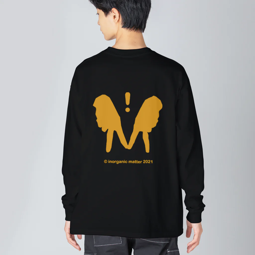 inorganicmatterのinorganic matter 【Happening finger】 Big Long Sleeve T-Shirt