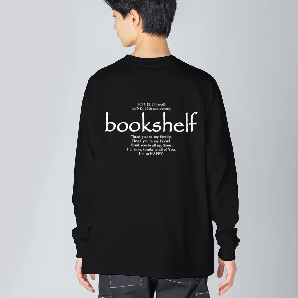 SHOP Tのbookshelf 2021 ビッグシルエットロングスリーブTシャツ