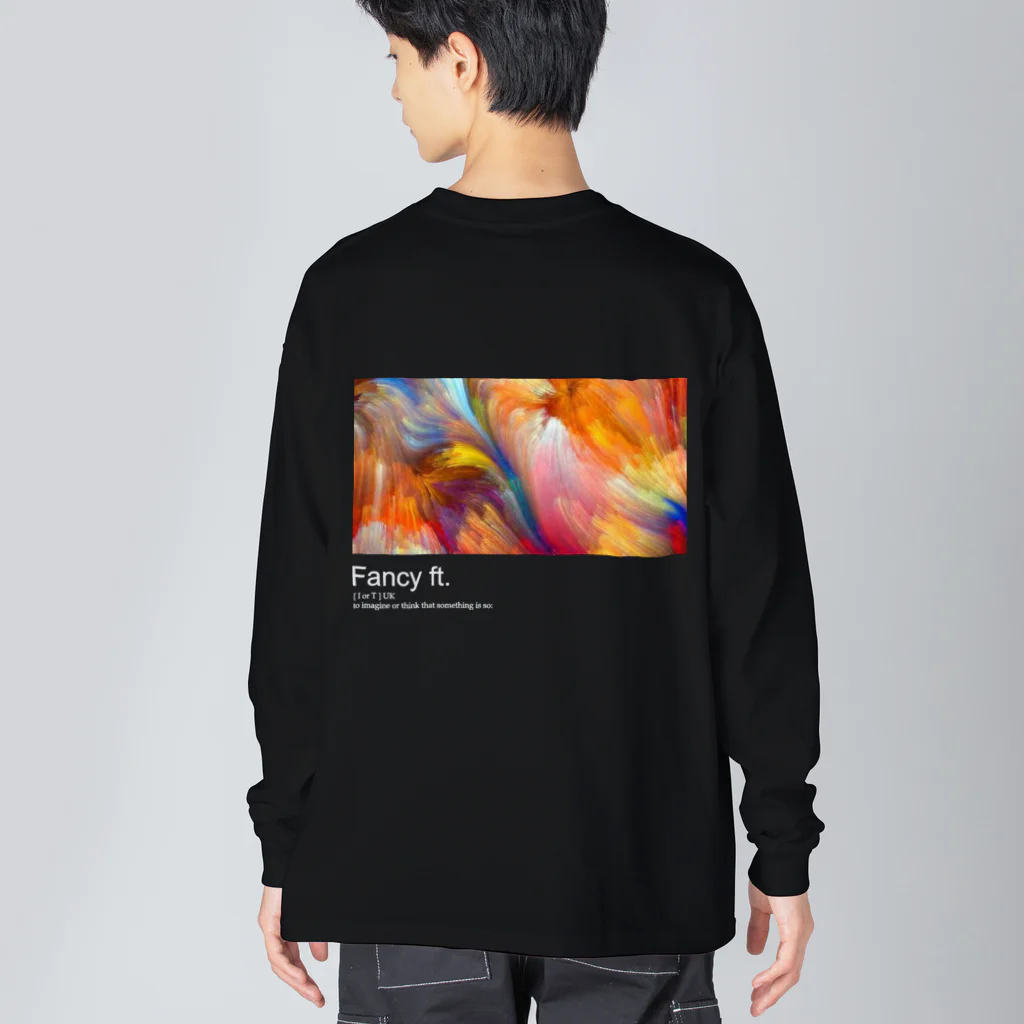 PhotoCollé フォトコラージュのfancy・空想力 Big Long Sleeve T-Shirt