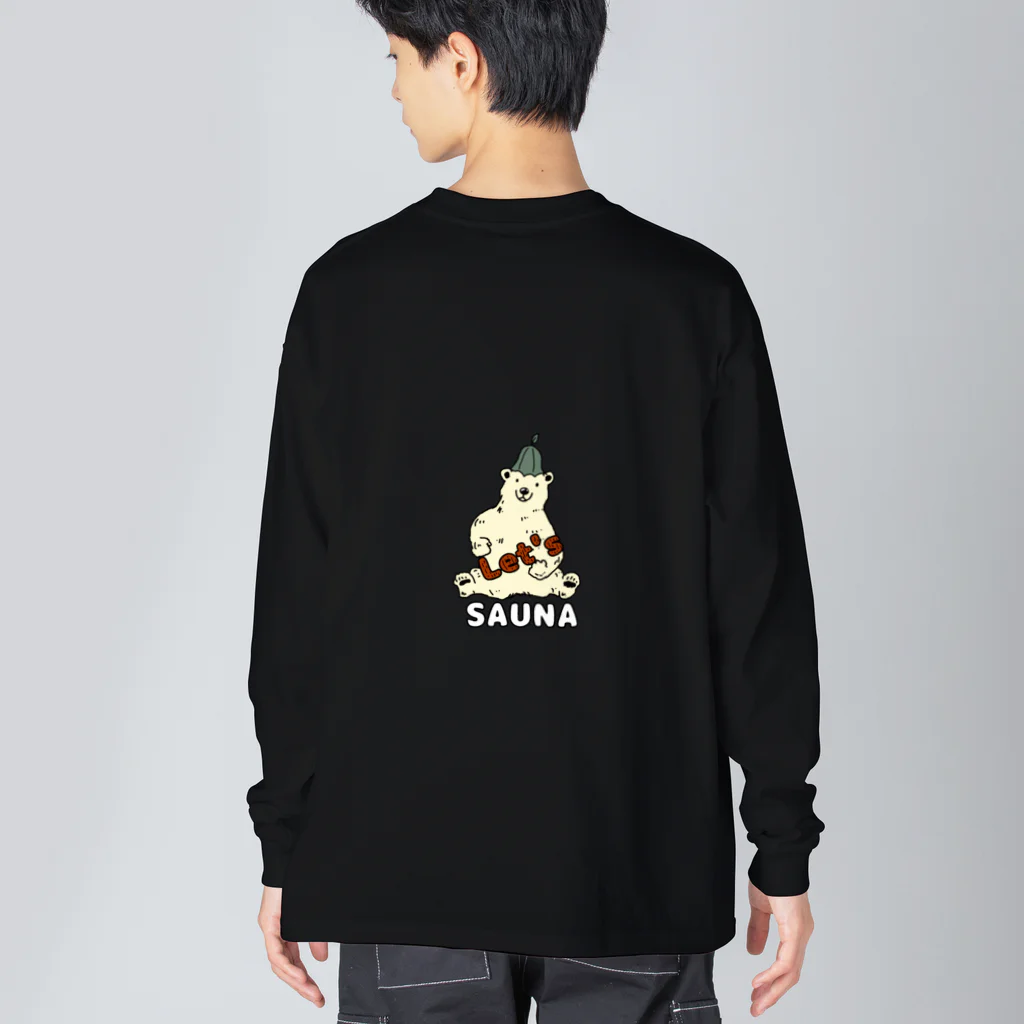 Yamamotoyaアウトドアのサウナ/SAUNA Big Long Sleeve T-Shirt