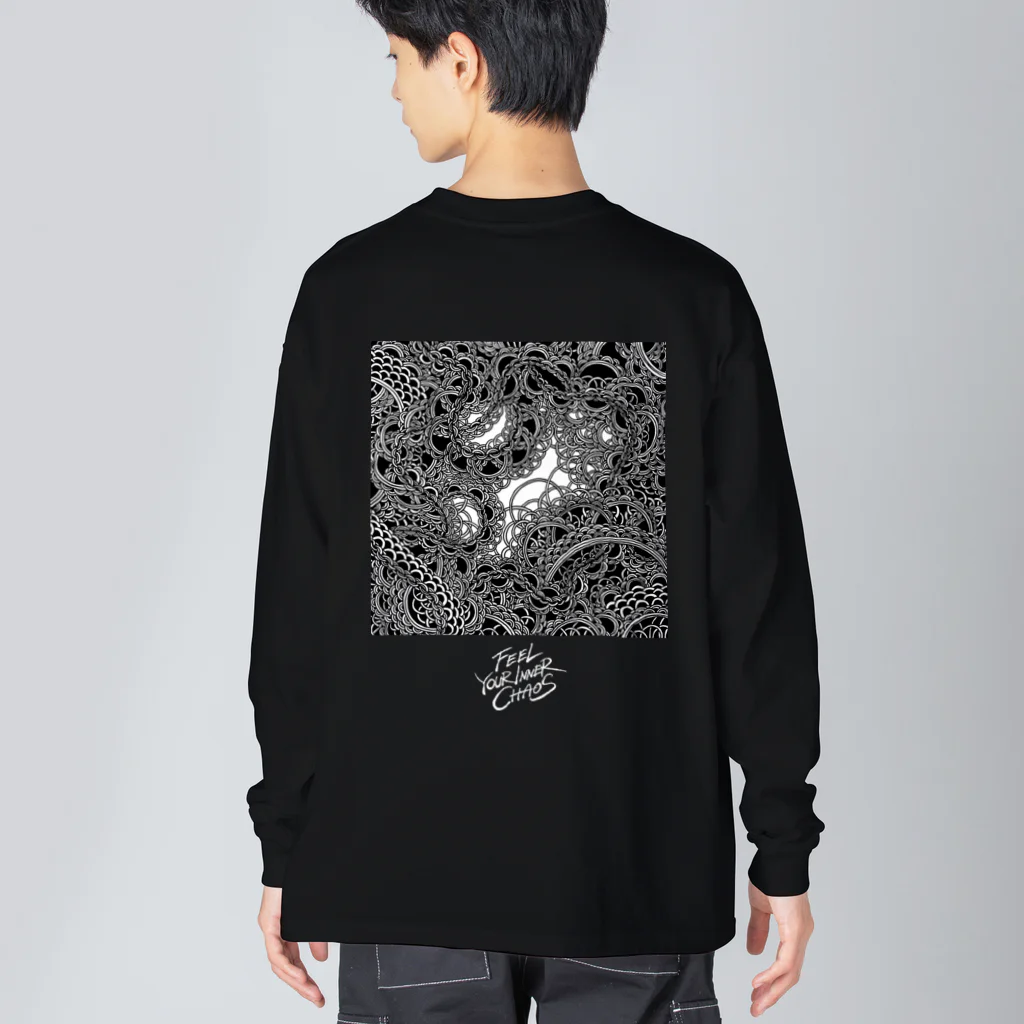 NAHO ISHII / 石井七歩のFEEL YOUR INNER CHAOS Big Long Sleeve T-Shirt