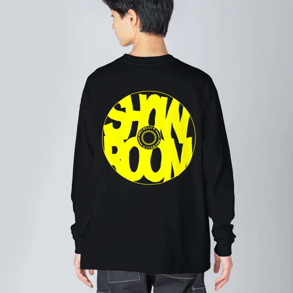 FMK-OのSHOWROOM DISC LOGO "YE" ビッグシルエットロングスリーブTシャツ