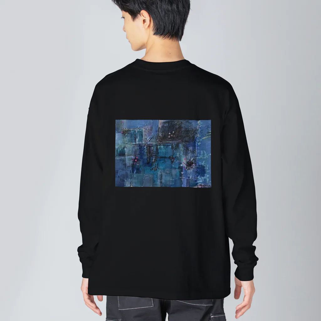 momi_ttの蒼との遭遇 Big Long Sleeve T-Shirt