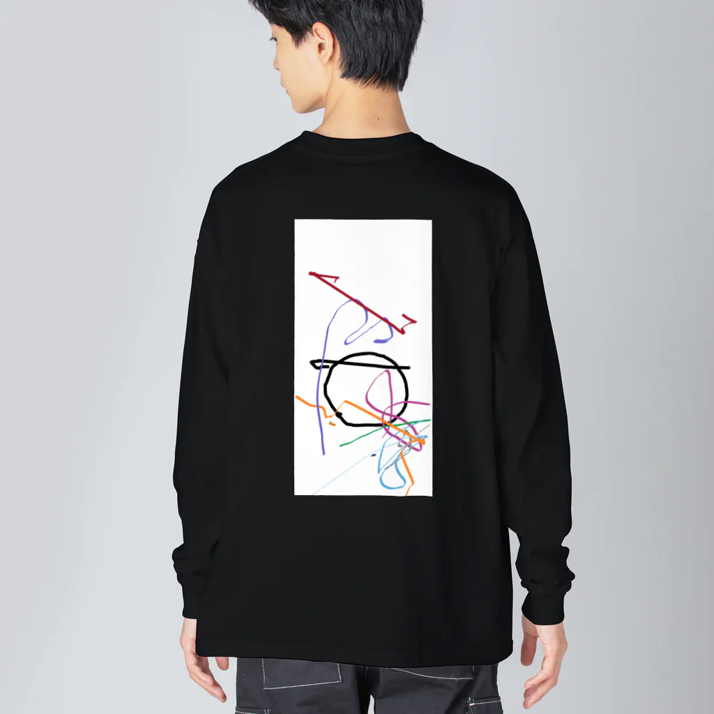 karicoccoのkaricoccoアート ビッグシルエットロングスリーブTシャツ