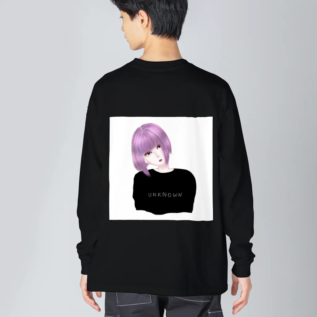 くらげのunknown． Big Long Sleeve T-Shirt