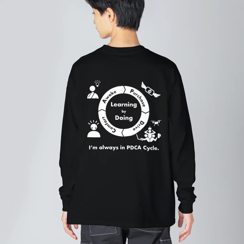 DoinJomainの散財家のPDCAサイクル Big Long Sleeve T-Shirt