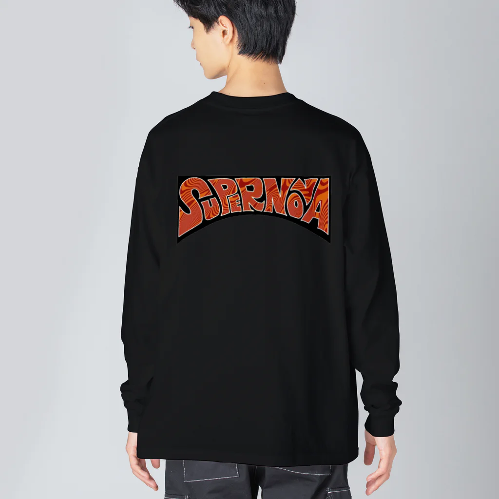 SUPERNOVA のSupernova 横ロゴ ビッグシルエットロングスリーブTシャツ