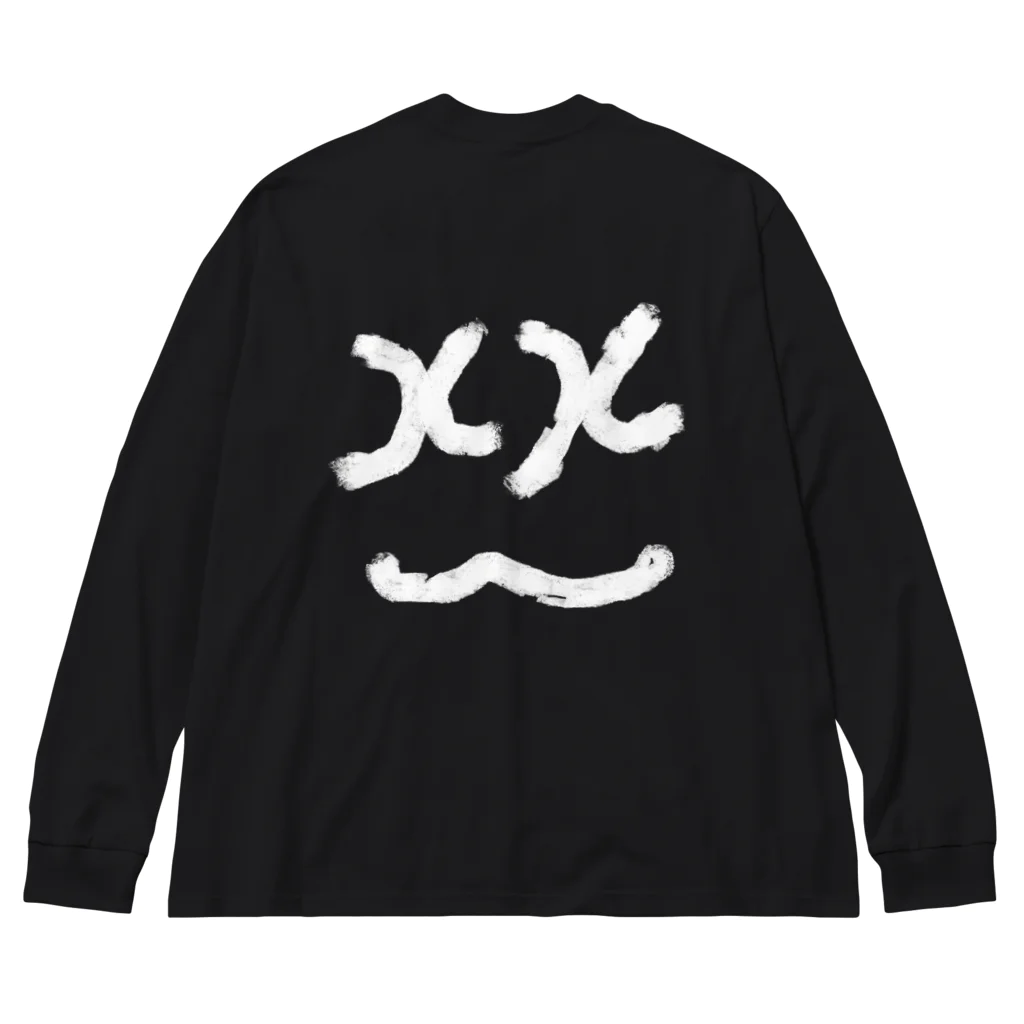 由々式会社らふらいんのバツニコ君【1期生：yuyushiki_origin】 Big Long Sleeve T-Shirt