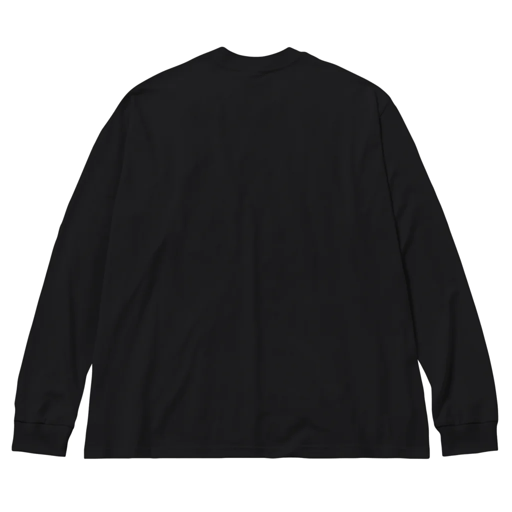 バッファ君  goods【近鉄バファローズ／1976-1996】の◉シンプルカラー【オレンジ】スタンダードポーズ Big Long Sleeve T-Shirt