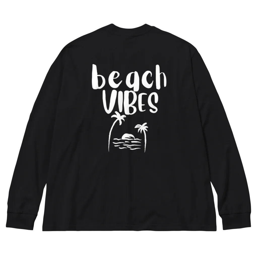 aoi.aoのBeach Vibes ビッグシルエットロングスリーブTシャツ