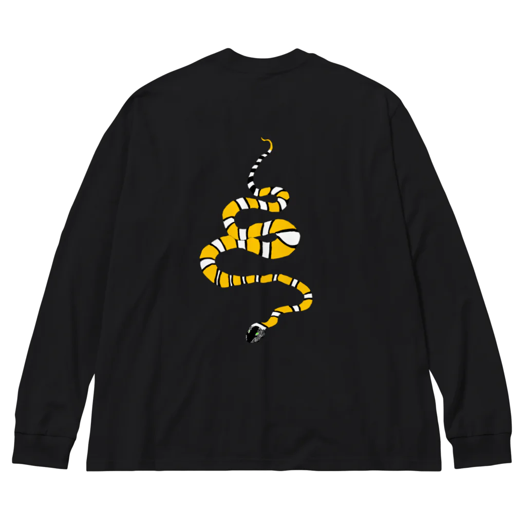 TakiGreen SHOPのAnimals“Snake” Big Long Sleeve T-Shirt