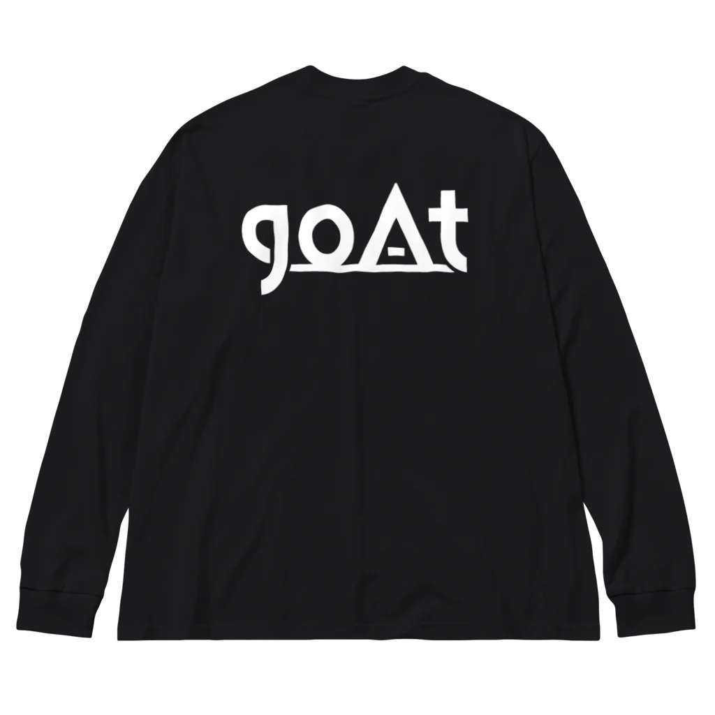 goAtのgoAtオリジナルグッズ：ブラック Big Long Sleeve T-Shirt