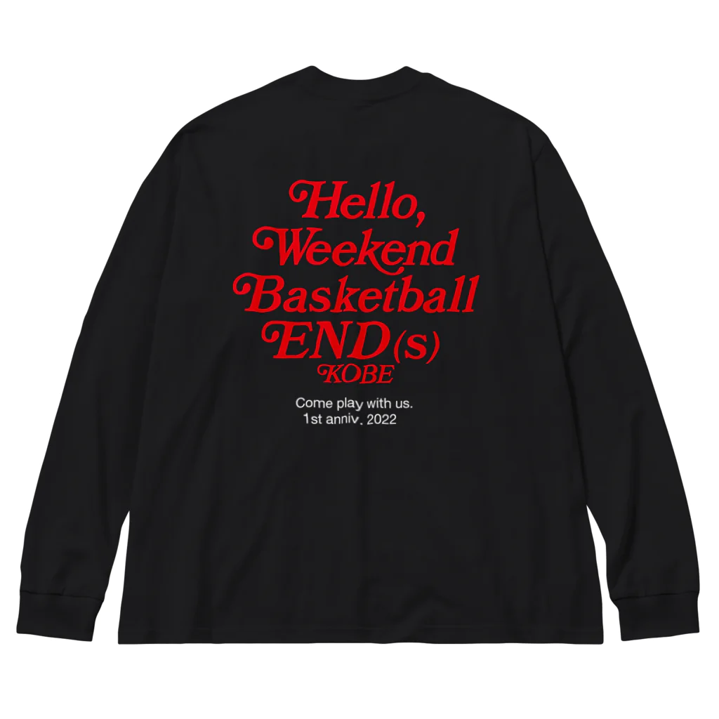 Vertrek 中の人のEND（ｓ）Basketball 1st anniv Big Long Sleeve T-Shirt