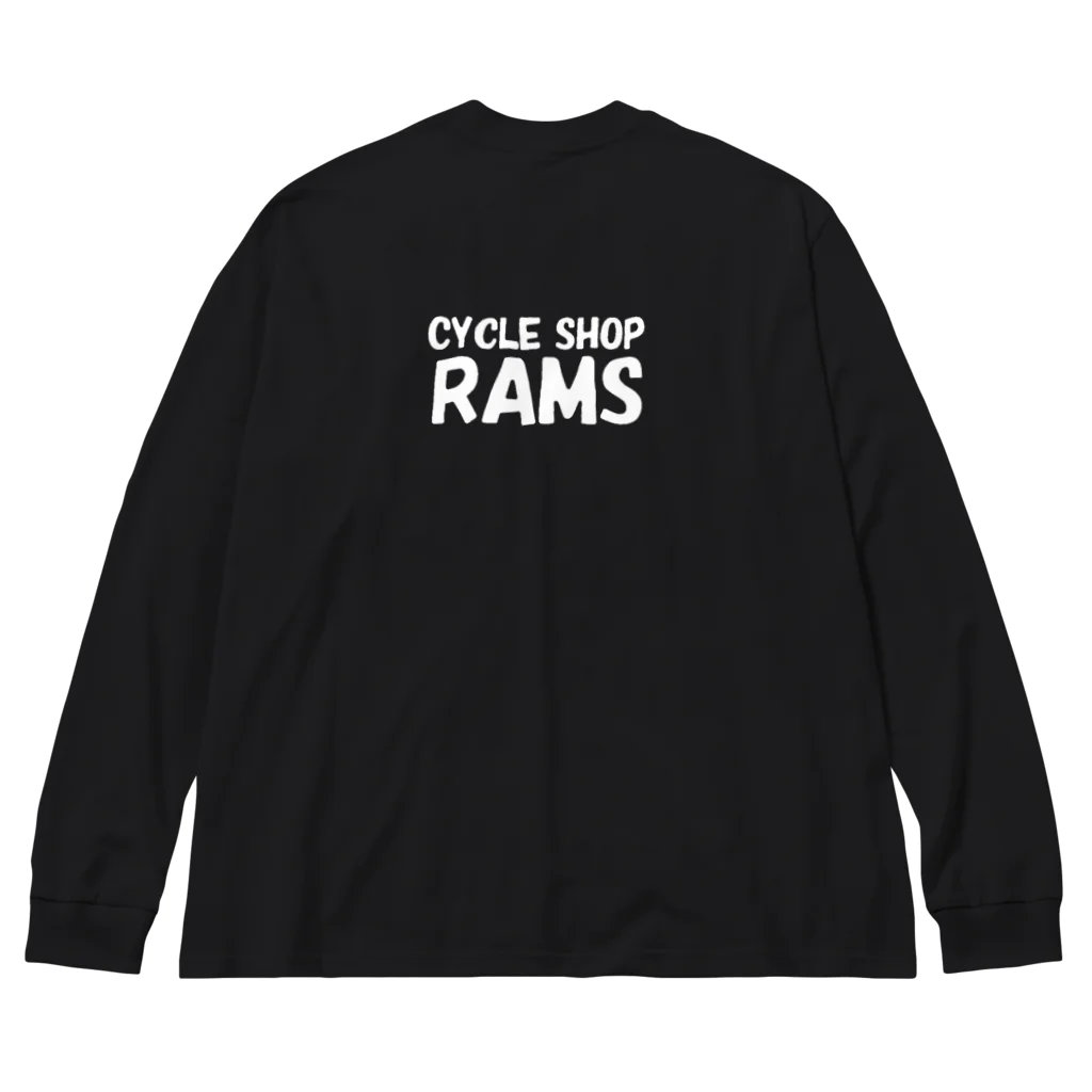 しっぽまがりのRAMS ビッグシルエットロングスリーブTシャツ