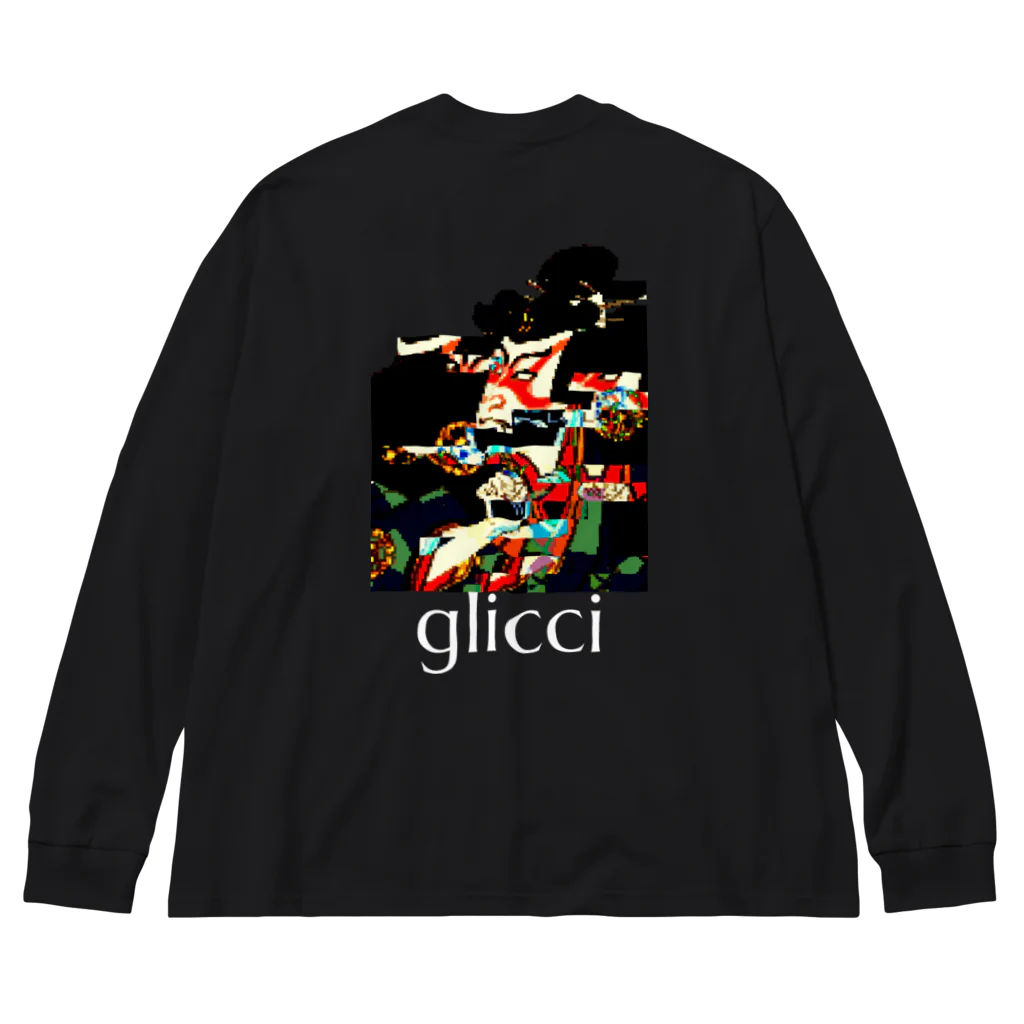 glicciの00666_b Big Long Sleeve T-Shirt