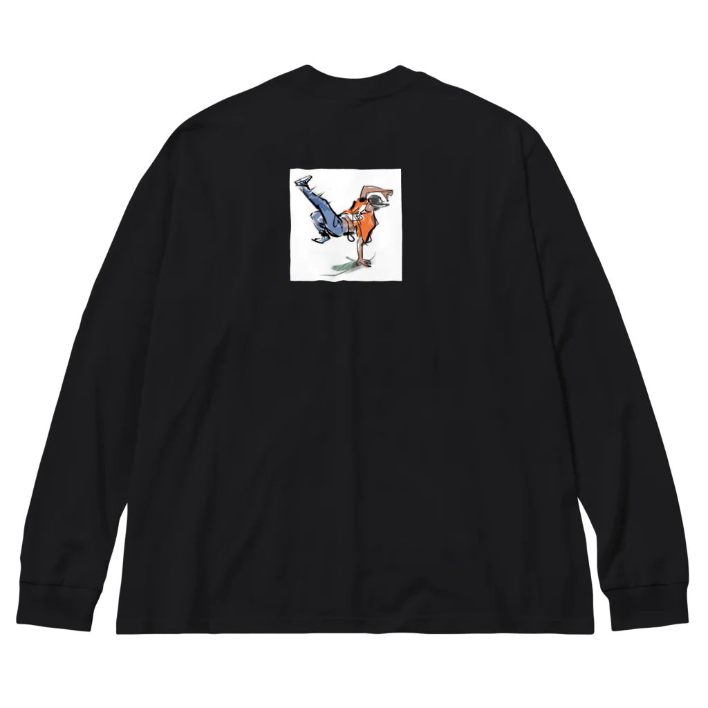 RestartのRestartパーカー Big Long Sleeve T-Shirt