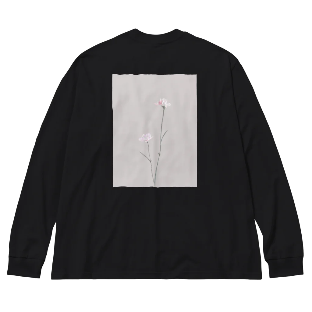 rilybiiのtwo pinkcarnation , sakura milk tea . Big Long Sleeve T-Shirt